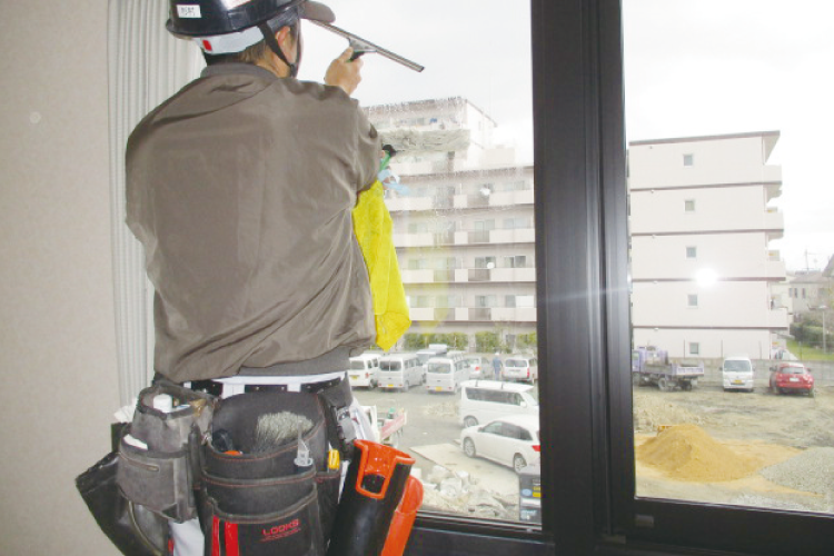 建築洗い